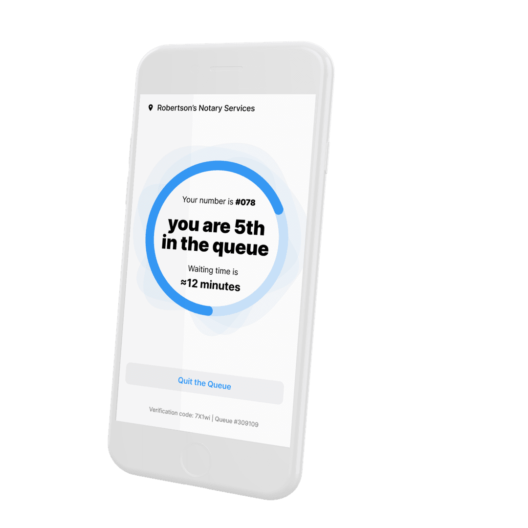 Queue App Interface